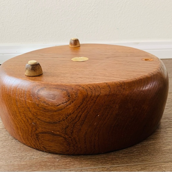 Verity southall teak Wood Bowl - Picture 6 of 12